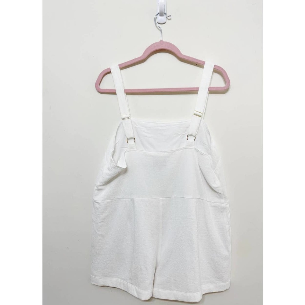 Show Me Your Mumu Catch Me Romper Size XS Shortalls White Playsuit Boho Comfy - Picture 2 of 5